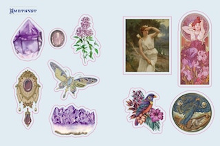Sample content_Crystal Sticker Book