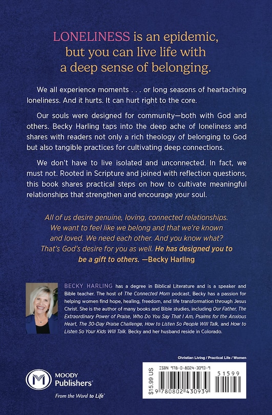 Back cover_Cultivating Deeper Connections in a Lonely World