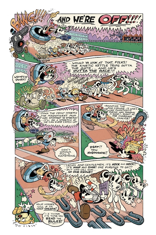 Aperçu du contenu 4_Cuphead Volume 3: Colorful Crack-Ups & Chaos
