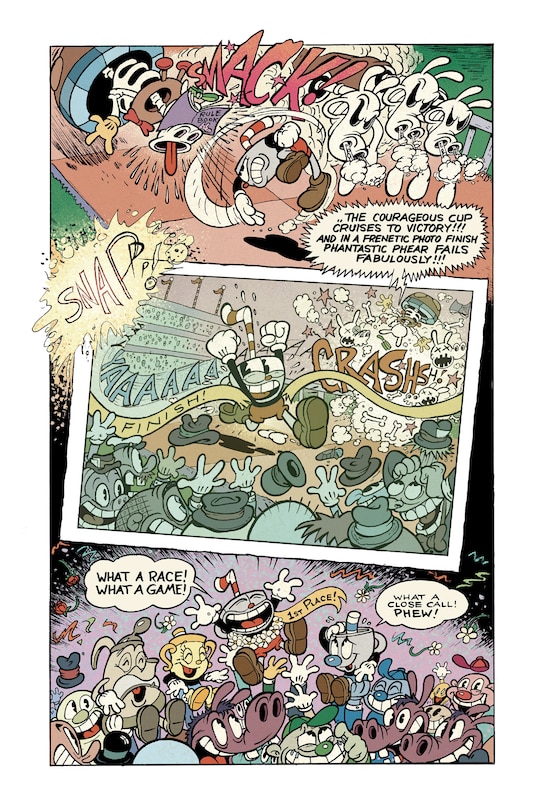 Aperçu du contenu 5_Cuphead Volume 3: Colorful Crack-Ups & Chaos