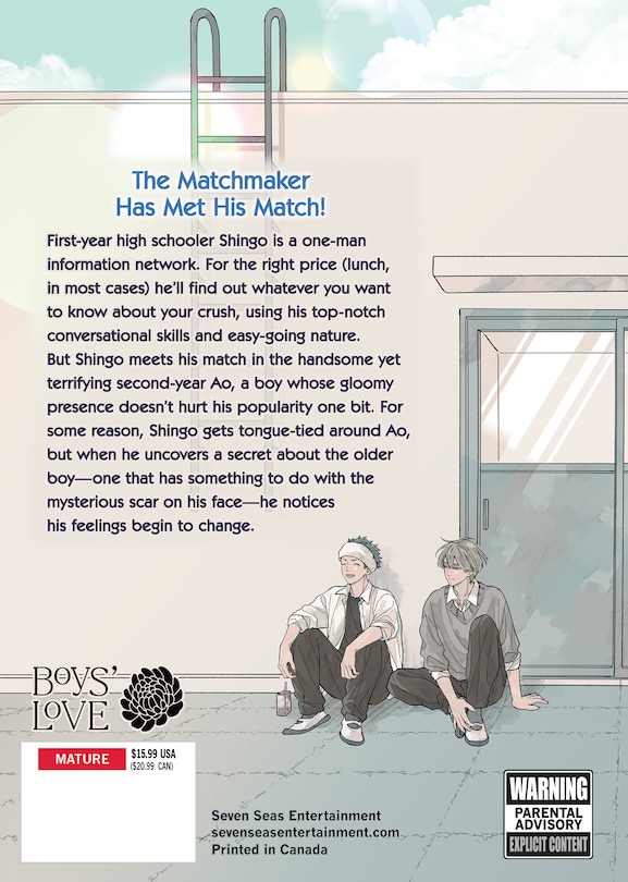 Back cover_Cupid is Struck by Lightning Vol. 1