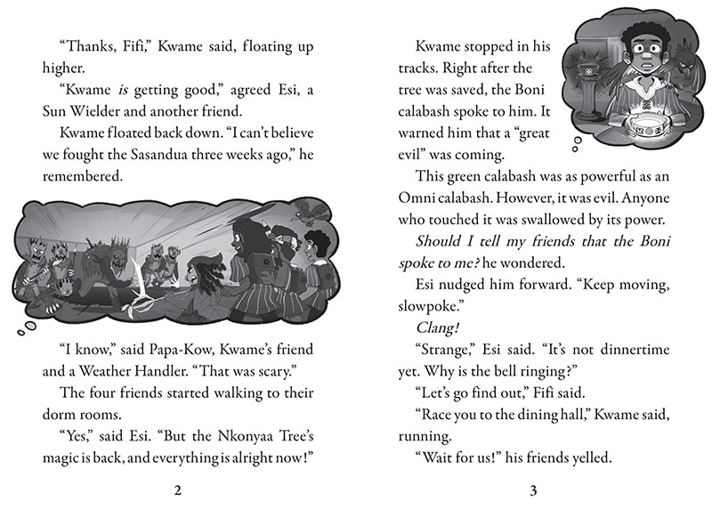 Sample content 2_Curse of the Akoma Stone: A Branches Book (Kwame's Magic Quest #4)