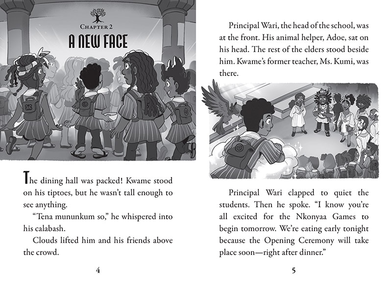 Sample content 3_Curse of the Akoma Stone: A Branches Book (Kwame's Magic Quest #4)