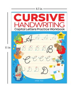Aper&ccedil;u du contenu 4_Cursive Handwriting - Capital Letters: Practice Workbook For Children