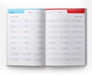 Aper&ccedil;u du contenu_Cursive Handwriting - Everyday Words: Practice Workbook For Children