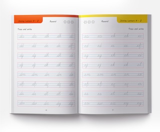Aper&ccedil;u du contenu 2_Cursive Handwriting - Joining Letters: Practice Workbook For Children