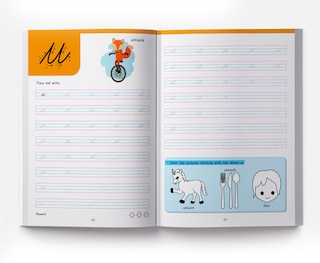 Aper&ccedil;u du contenu_Cursive Handwriting - Small Letters: Practice Workbook For Children