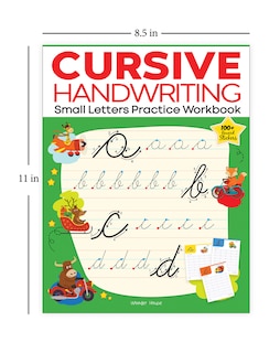 Aper&ccedil;u du contenu 4_Cursive Handwriting - Small Letters: Practice Workbook For Children