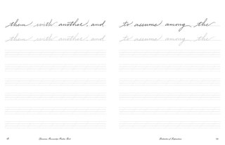 Sample content_Cursive Handwriting Workbook: The Declaration of Independence