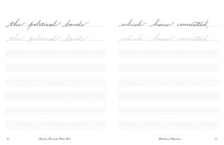 Sample content 2_Cursive Handwriting Workbook: The Declaration of Independence