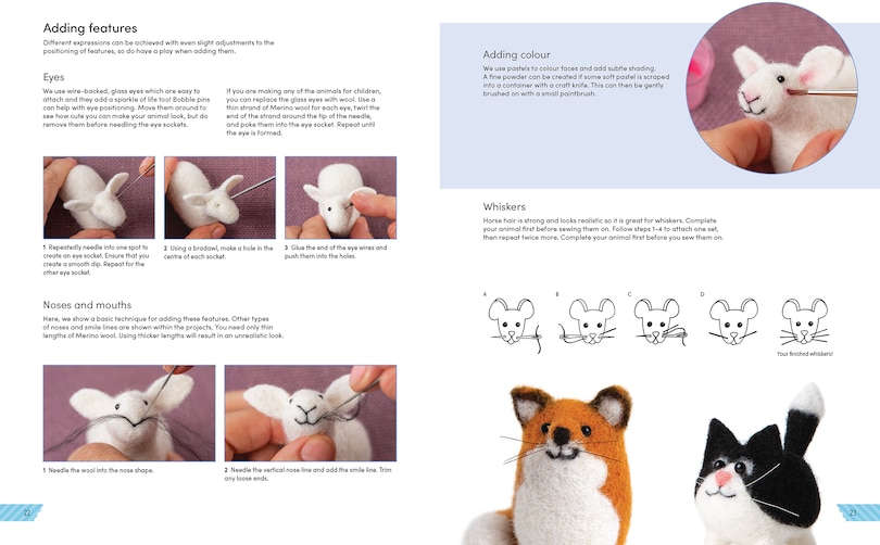 Couverture arri&egrave;re_Cute Animals to Needle Felt