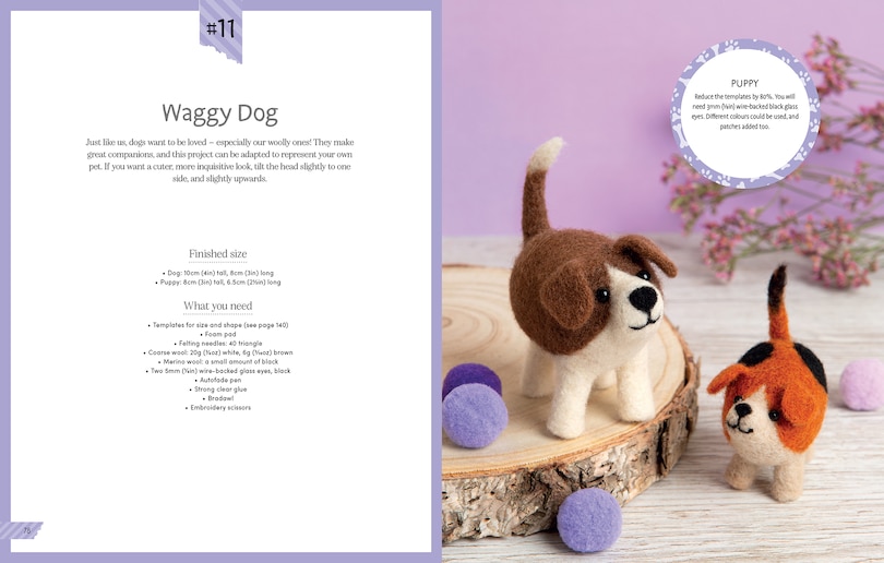 Aper&ccedil;u du contenu_Cute Animals to Needle Felt