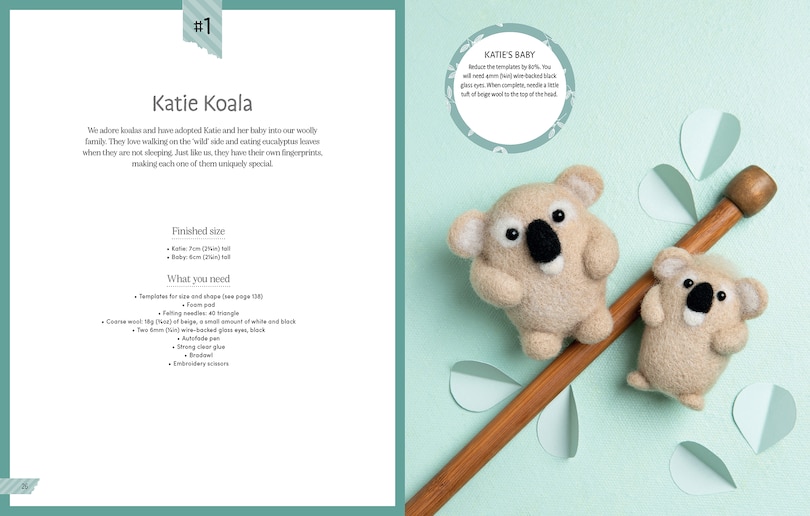 Aper&ccedil;u du contenu 2_Cute Animals to Needle Felt