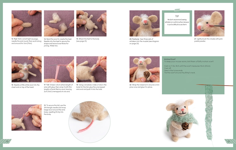 Aper&ccedil;u du contenu 5_Cute Animals to Needle Felt