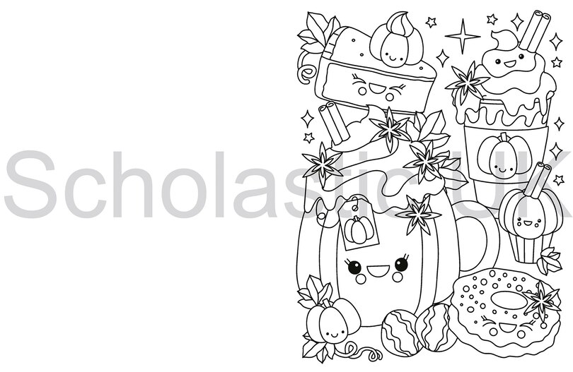 Sample content_Cutie Colouring: Spooky Cuties