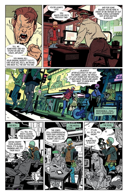Aperçu du contenu_Cyberpunk 2077 Library Edition Volume 1
