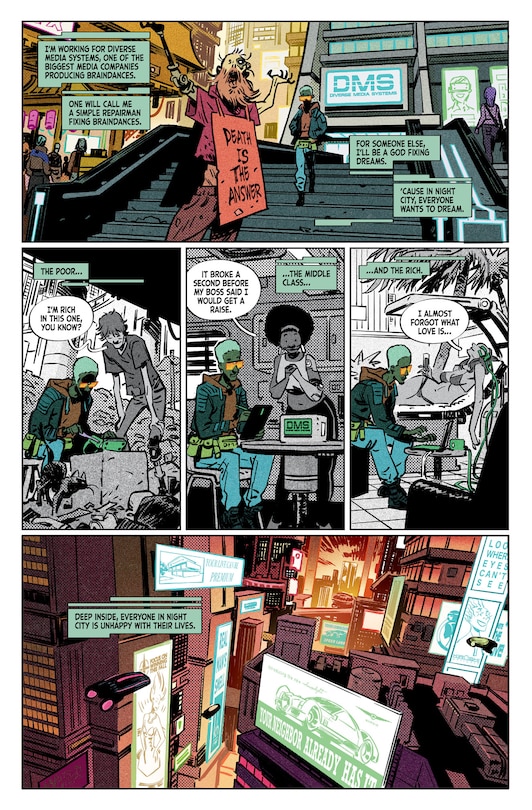 Aperçu du contenu 2_Cyberpunk 2077 Library Edition Volume 1