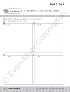 Aperçu du contenu 5_Daily 6-Trait Writing, Grade 1 Student Edition Workbook