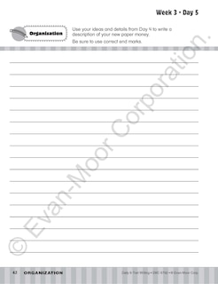 Aperçu du contenu 5_Daily 6-Trait Writing, Grade 2 Student Edition Workbook