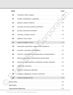 Sample content 2_Daily Academic Vocabulary, Grade 5 Teacher Edition