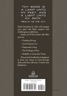 Back cover_Daily Devotions for Men