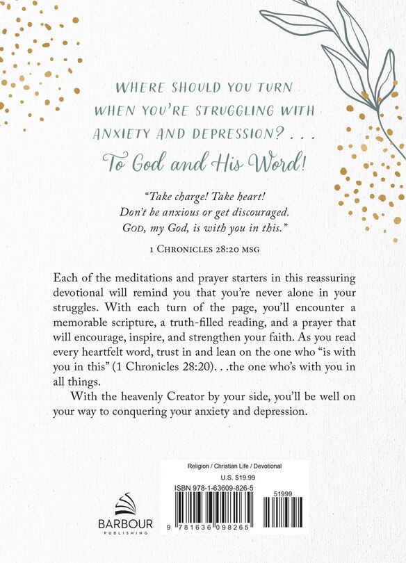 Back cover_Daily Devotions to Conquer Anxiety and Depression