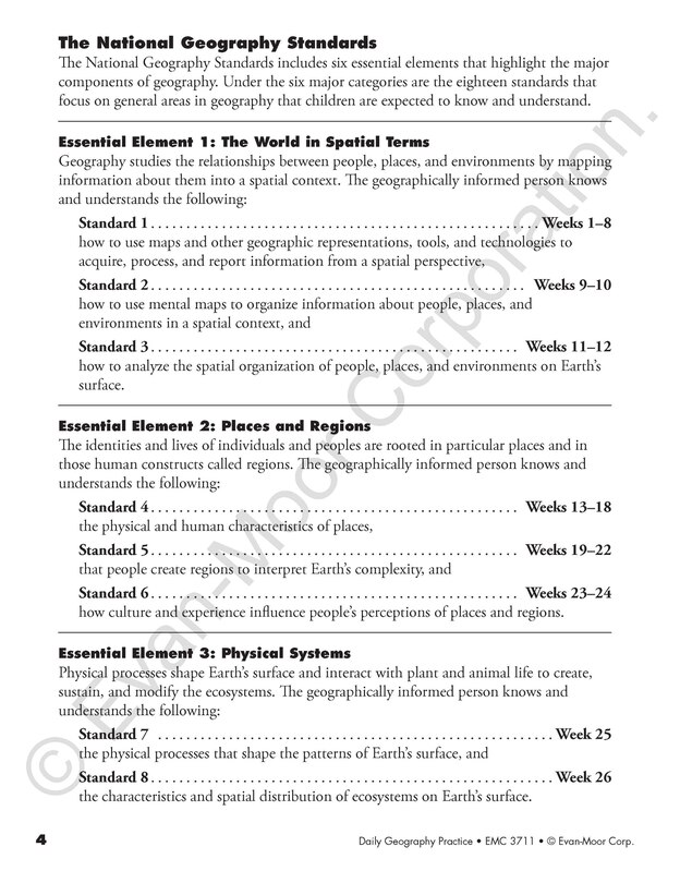 Sample content 2_Daily Geography Practice, Grade 2 Teacher Edition