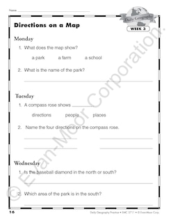 Sample content 5_Daily Geography Practice, Grade 2 Teacher Edition