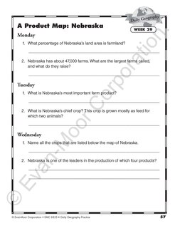 Sample content_Daily Geography Practice, Grade 5 Student Edition Workbook