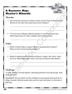 Sample content 4_Daily Geography Practice, Grade 6 Student Edition Workbook