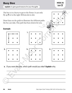 Sample content 5_Daily Higher-Order Thinking, Grade 2 Teacher Edition