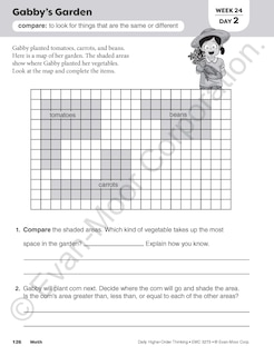 Sample content 2_Daily Higher-Order Thinking, Grade 3 Teacher Edition