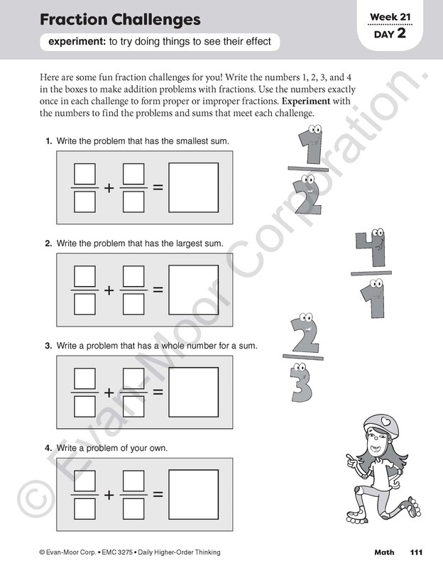 Sample content 2_Daily Higher-Order Thinking, Grade 5 Teacher Edition