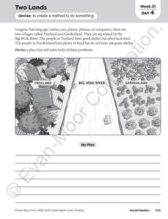 Sample content 3_Daily Higher-Order Thinking, Grade 5 Teacher Edition
