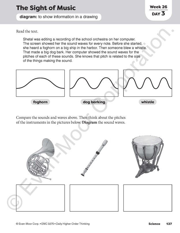 Sample content 5_Daily Higher-Order Thinking, Grade 5 Teacher Edition