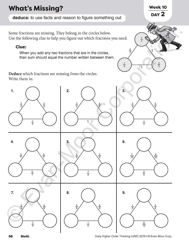 Sample content 2_Daily Higher-Order Thinking, Grade 6 Teacher Edition