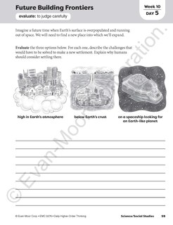 Sample content 3_Daily Higher-Order Thinking, Grade 6 Teacher Edition