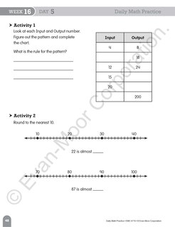 Sample content 2_Daily Math Practice, Grade 3 Student Edition Workbook