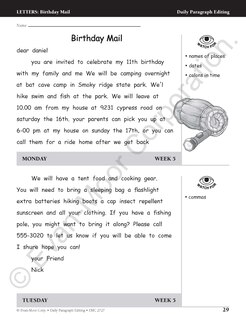 Sample content 3_Daily Paragraph Editing, Grade 4 Teacher Edition