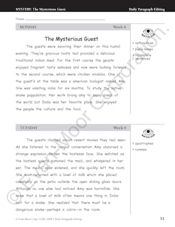 Sample content 4_Daily Paragraph Editing, Grade 8 Teacher Edition