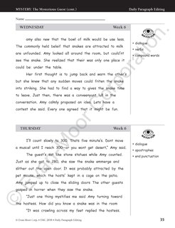 Sample content 5_Daily Paragraph Editing, Grade 8 Teacher Edition
