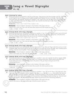 Aperçu du contenu 3_Daily Phonics, Grade 1 Teacher Edition