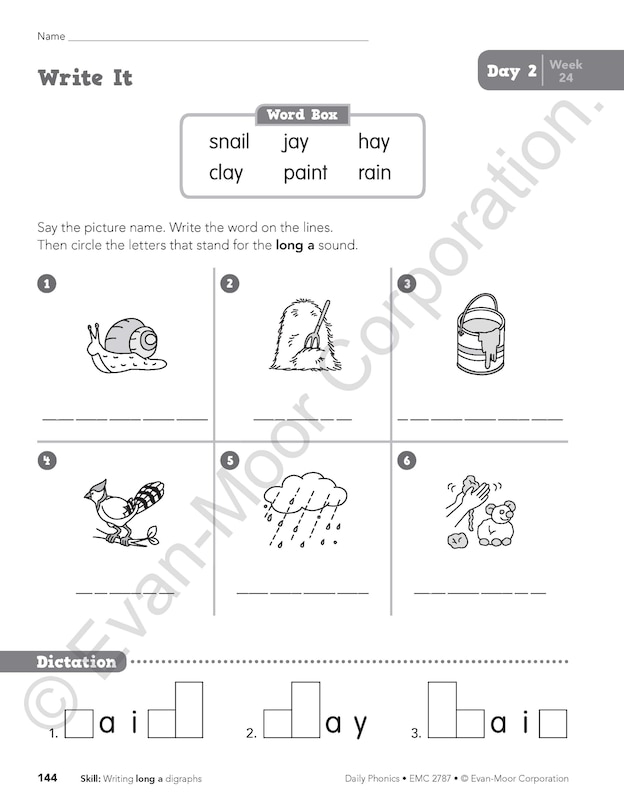 Aperçu du contenu 5_Daily Phonics, Grade 1 Teacher Edition