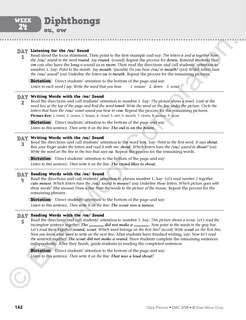 Aperçu du contenu 3_Daily Phonics, Grade 2 Teacher Edition