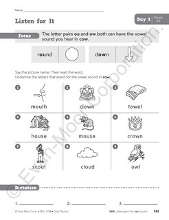 Aperçu du contenu 4_Daily Phonics, Grade 2 Teacher Edition