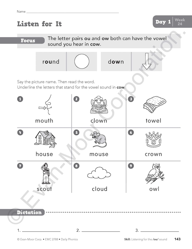 Aperçu du contenu 4_Daily Phonics, Grade 2 Teacher Edition