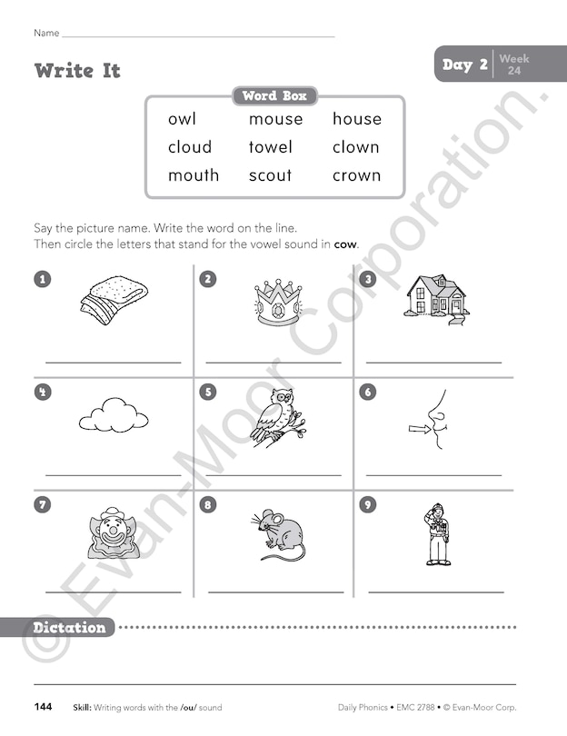 Aperçu du contenu 5_Daily Phonics, Grade 2 Teacher Edition
