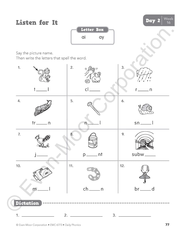 Sample content 2_Daily Phonics, Grade 3 Student Edition Workbook (5pack)