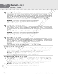 Aperçu du contenu 3_Daily Phonics, Grade 3 Teacher Edition