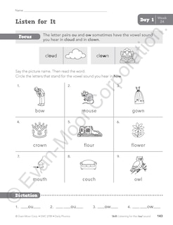 Aperçu du contenu 4_Daily Phonics, Grade 3 Teacher Edition